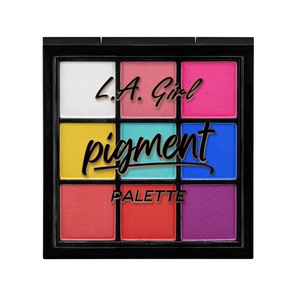 L.A. GIRL Bold Pigment 9 Color Eyeshadow Palette Volume 1 - Picture 1 of 3